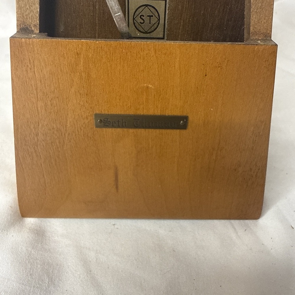 Vintage MCM Seth Thomas Metronome de Maelzel pyramid-shaped Music Piano Timing - Picture 5 of 10